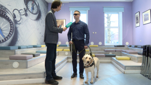 «Путь к независимости»: проект библиотеки «На Морской» для незрячих людей и всех, кто живёт рядом с ними