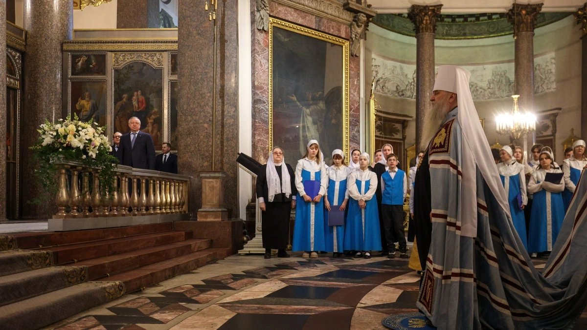 Александр Беглов: Трудами и молитвами Митрополита Варсонофия в Петербурге открыто более ста приходов - tvspb.ru