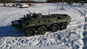 Тебе водить. Торможение на зимней дороге, ремень генератора, БТР-80