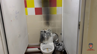 Видео: как выглядит школа в Красноярске, где ученица ударила молотком двух одноклассников и подожгла класс