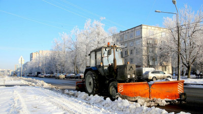 Петербургские коммунальщики готовятся к мощному снегопаду