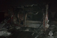 В Выборге при тушении пожара спасатели обнаружили тело погибшего