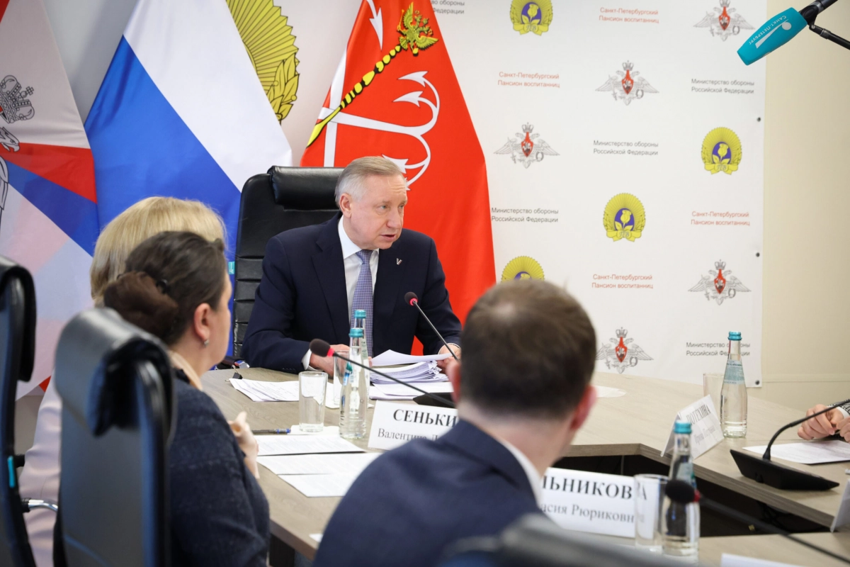 Александр Беглов: За 7 лет Санкт-Петербургский пансион воспитанниц Минобороны РФ стал образцом современного женского образования - tvspb.ru