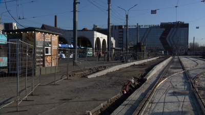 Масштабное обновление трамвайной инфраструктуры продолжается в Приморском районе