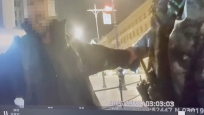 На Невском проспекте росгвардейцы задержали мужчину, размахивавшего пневматическим пистолетом