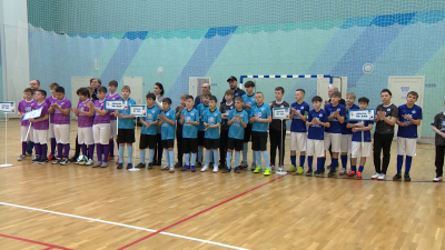 В Петербурге стартовал турнир по футзалу на Кубок Концерна ВКО «Алмаз-Антей»