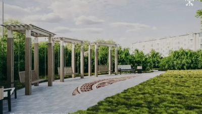 На Васильевском острове преобразят новый сквер с качелями и площадкой для отдыха