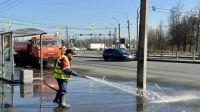 Душ для Петербурга: за неделю на мойку улиц израсходовали 72 тыс. кубометров воды