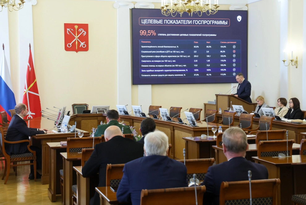 Александр Беглов: Уличная преступность в Петербурге за 2025 год сократилась на 19,5%, уровнем личной безопасности удовлетворены 89,5% горожан - tvspb.ru