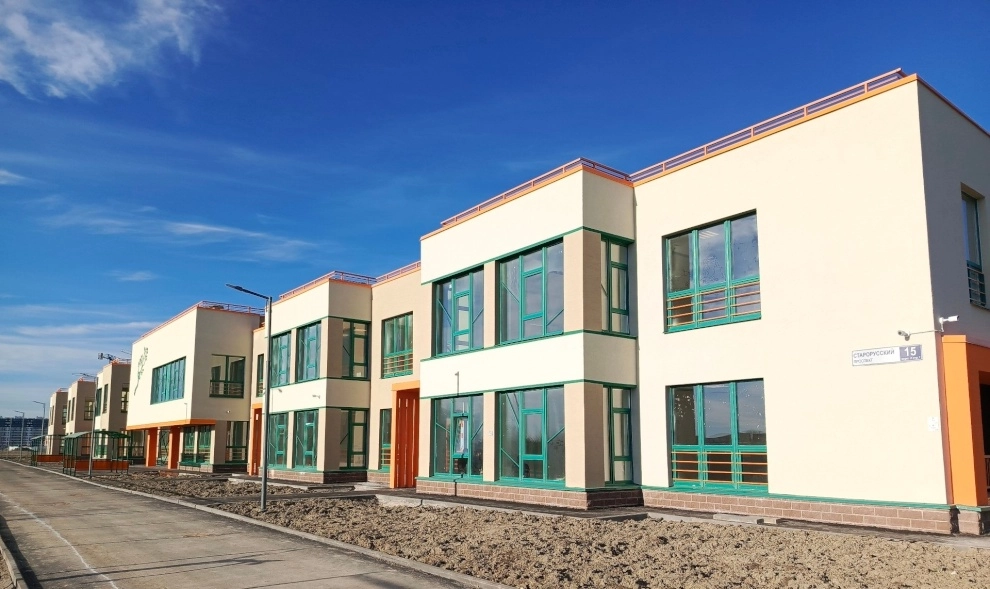 В посёлке Шушары построили детский сад на 320 мест - tvspb.ru