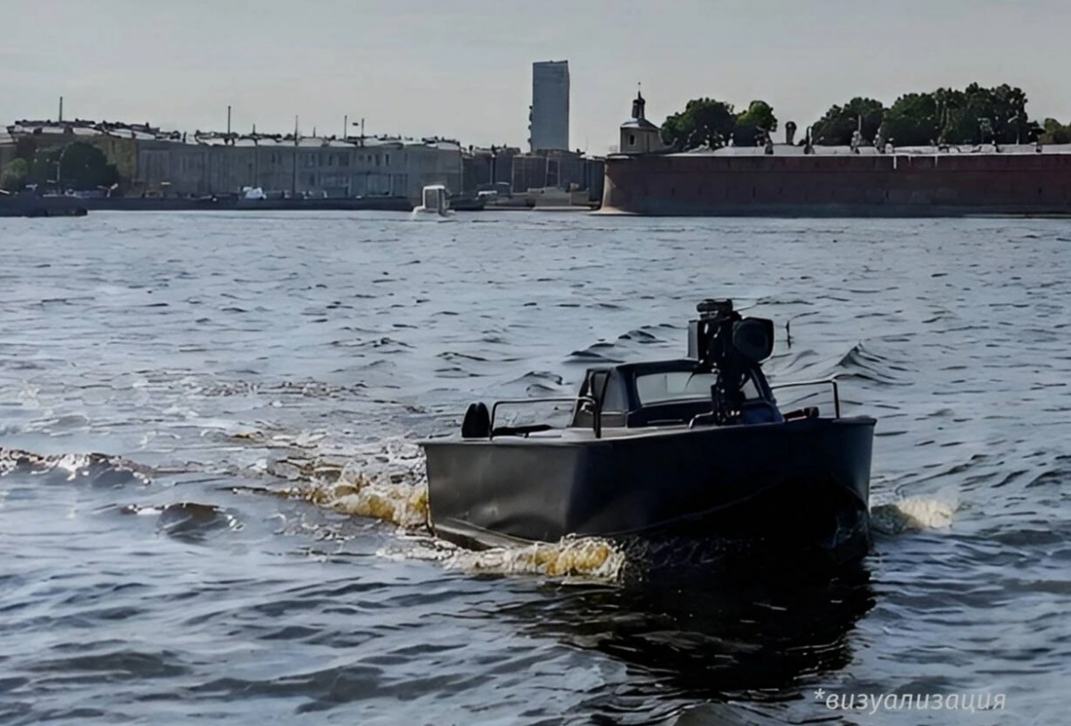 В Петербурге появятся безэкипажные катера с ИИ для контроля за обликом набережных - tvspb.ru