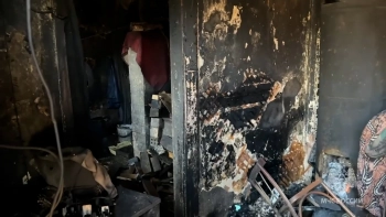 Две женщины погибли при пожаре в частном доме под Петербургом