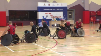 В Санкт-Петербурге стартовал первый тур чемпионата России по регби на колясках