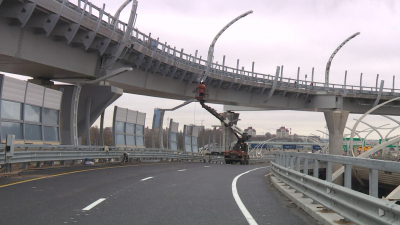 Александр Беглов: Заключён договор генерального подряда на строительство новых этапов Широтной магистрали скоростного движения