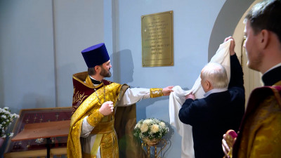 Память о блокадном хоре почтили в Князь-Владимирском соборе