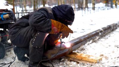 В Приморском районе начали масштабную реконструкцию теплосетей