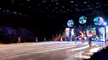 85-летие тренера по фигурному катанию Алексея Мишина отметили грандиозным ледовым шоу в «Юбилейном»