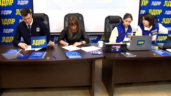 Предвыборный штаб ЛДПР открылся в офисе регионального отделения на улице Маркина