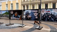 На Большой Морской открылась фотовыставка к 10-летию Росгвардии