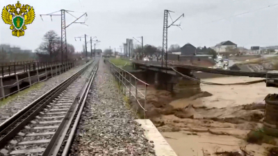 В Дагестане восстанавливают движение поездов после наводнения