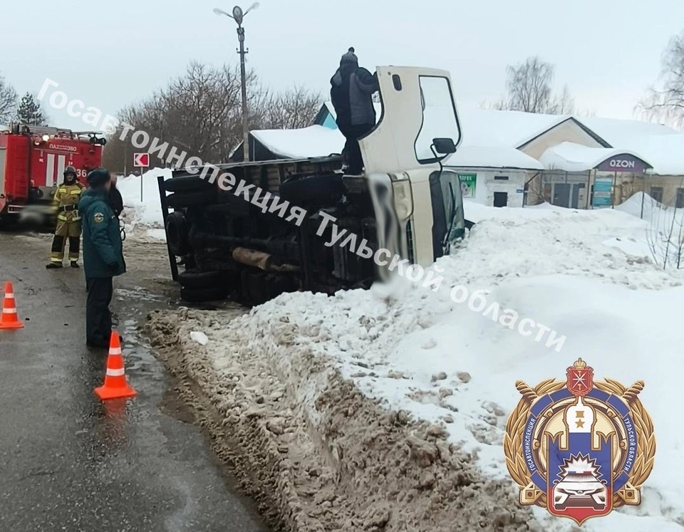В Тульской области опрокинулась «Газель»: пострадали две маленькие девочки - tvspb.ru