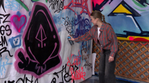 От классического граффити до работ с элементами цифровых технологий. В Петербурге прошёл фестиваль стрит-арта