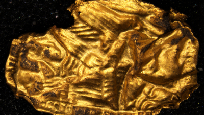 Редчайший ритуальный артефакт из золота нашли в Норвегии