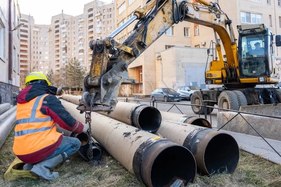 40 нарушений за пять лет: в Коломягах начали менять устаревшие теплосети - tvspb.ru