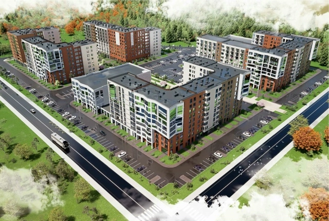 КГА согласовал облик жилых домов в Пушкине на территории Лесное - tvspb.ru