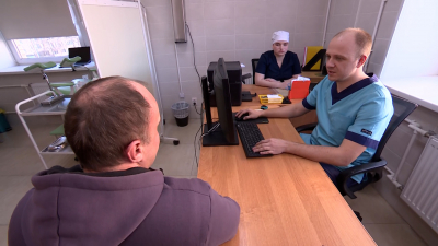 В 95-й поликлинике в Колпино сегодня открыли кабинет мужского здоровья