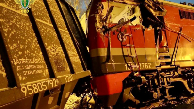 В Пермском крае с рельсов сошли 8 вагонов грузового поезда