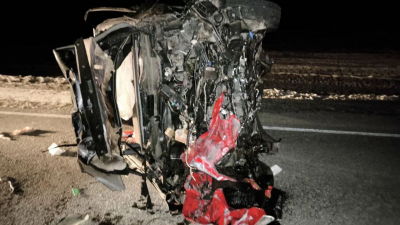 В Туве из-за лошади на трассе погибли три человека