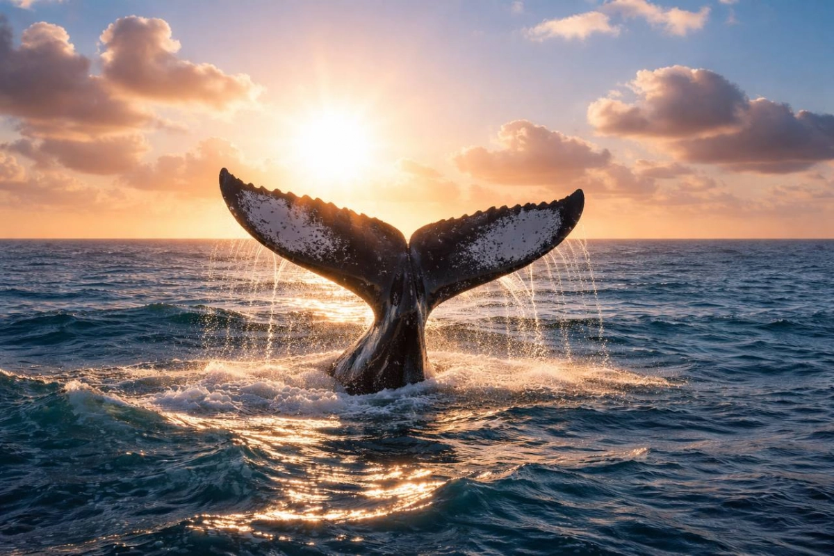 Горбатый кит уплыл в Балтийское море после четырёх дней на мелководье у берегов Германии - tvspb.ru