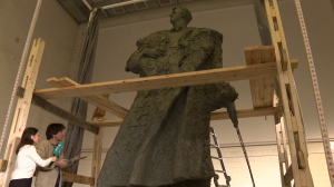 Как рождается скульптура? В Мастерской Аникушина можно понаблюдать за созданием памятника Фёдору Шаляпину