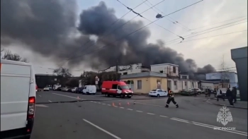 Пожар на Хрустальной улице локализовали