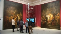 В Русском музее впервые за 200 лет проводится комплексная научная реставрация двух большеразмерных картин Угрюмова