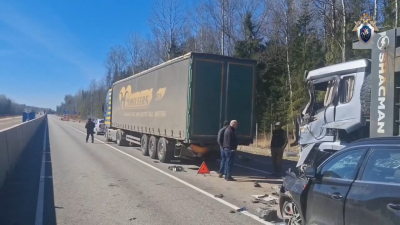 После массового ДТП с пострадавшими на трассе А-120 возбуждено уголовное дело