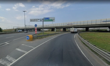 Майские ограничения на КАД: два съезда на Московское шоссе закроют на трехнедельный ремонт