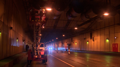 В тоннеле дамбы на четыре дня ограничат движение