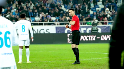 Матч «Зенита» и «Динамо» в Махачкале рассудит арбитр из Нальчика Инал Танашев