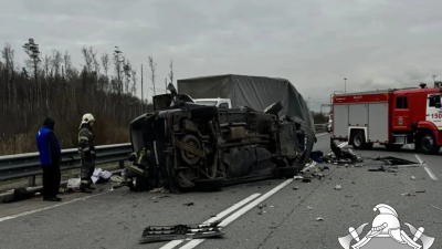 Смертельное ДТП на КАД в Кудрово: погибла пассажирка Volkswagen, движение затруднено
