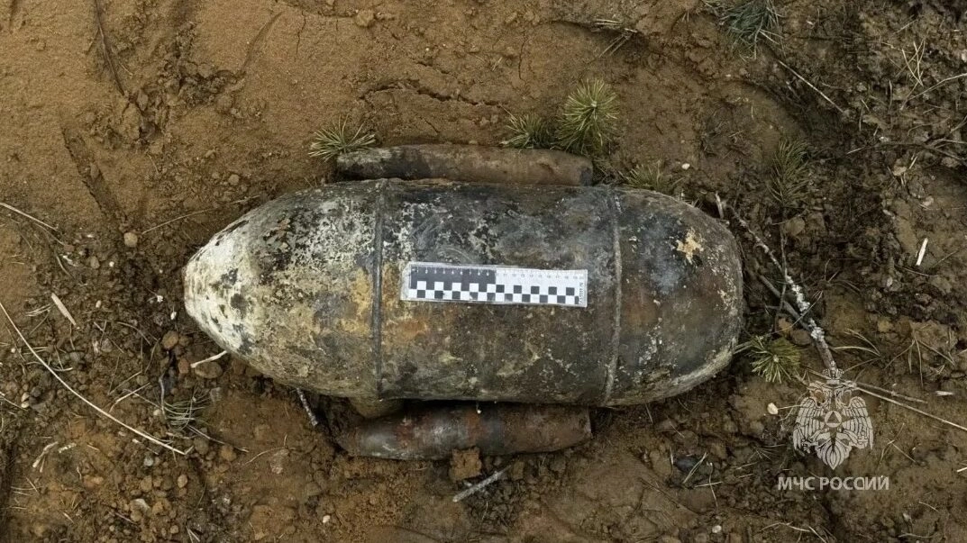 На Невском пятачке нашли авиабомбу времён войны - tvspb.ru