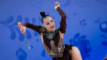 Петербурженка завоевала 5 медалей на Гран-при по художественной гимнастике во Франции