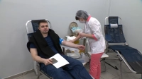 Участник программы «Время героев Санкт-Петербурга» Алексей Ванеев принял участие в безвозмездной донации крови