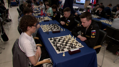 В Петербурге прошли шахматные соревнования на приз городского избиркома: участвовали 37 команд