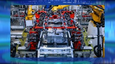 В Шушарах готовят запуск нового автопроизводства: окрашен первый кузов