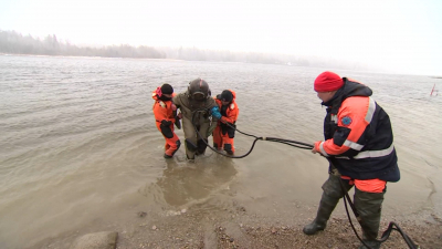 Гидроневесомость и нулевая видимость: как тренируют водолазов-спасателей на базе ВОСВОД