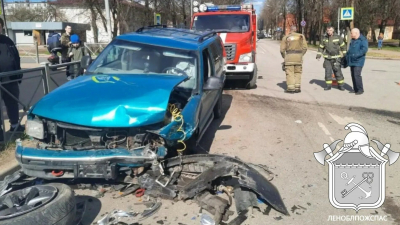 В Кингисеппе в лобовом ДТП пострадали несколько человек, в том числе ребёнок