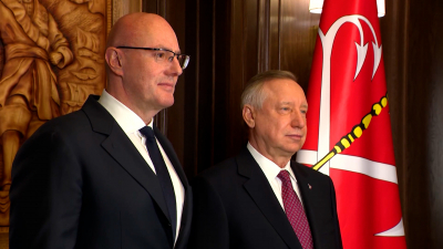 Александр Беглов и вице-премьер Дмитрий Чернышенко обсудили научно‑технологическое развитие Петербурга