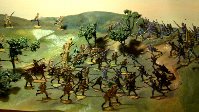 Диалог трёх эпох: выставка искусства военной миниатюры «Великие битвы на столе» открылась в музее А. В. Суворова